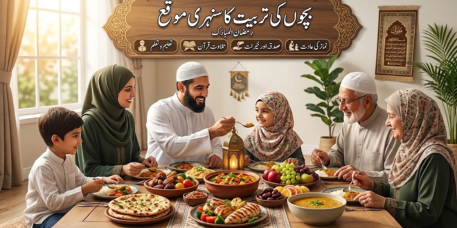 رمضان المبارک اور بچوں کی تربیت