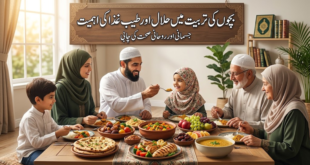 بچوں کی تربیت میں حلال اور طیب غذا