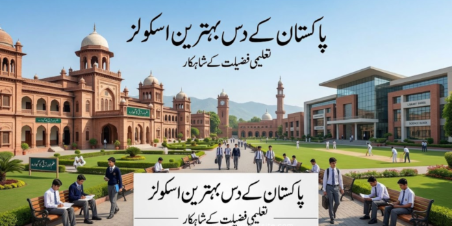 پاکستان کے 10 بہترین اسکولز