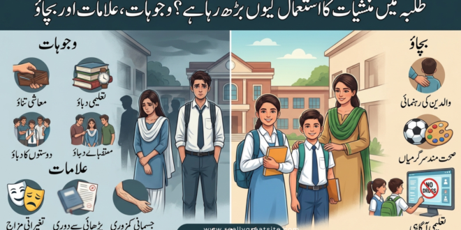 طلبہ میں منشیات کا استعمال