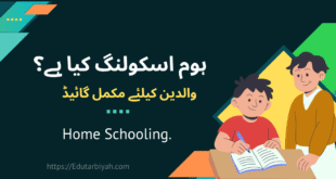 ہوم اسکولنگ کیا ہے؟