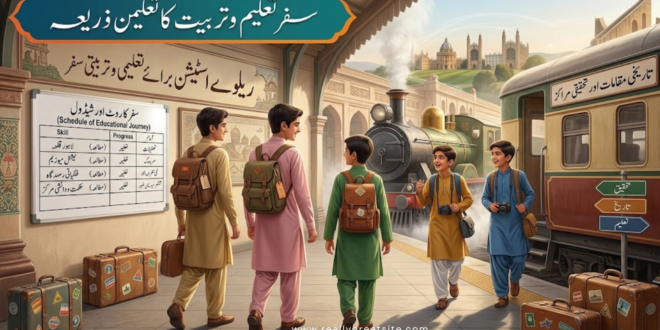 سفر تعلیم وتربیت کا ذریعہ