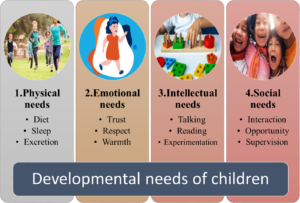 developmental needs of children. 