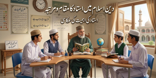 اسلام میں استاد کا مقام