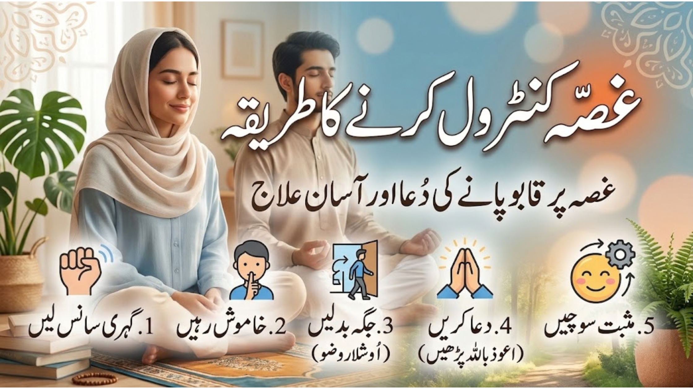 غصہ کنٹرول کرنے کا طریقہ | غصہ پر قابو پانے کی دعا اور آسان علاج
