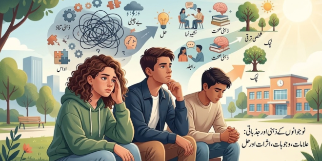 نوجوانوں کے ذہنی اور جذباتی مسائل