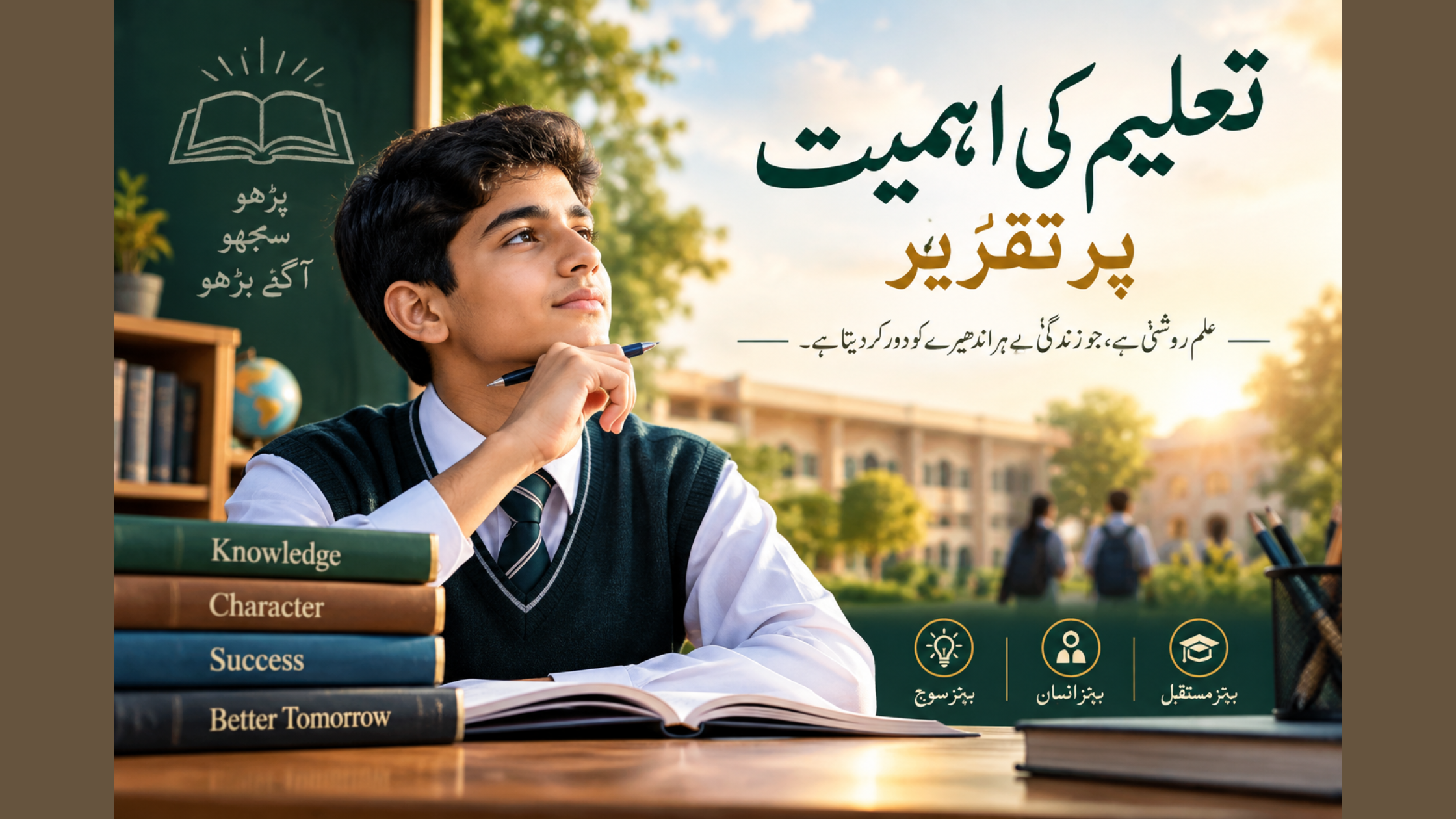 تعلیم کی اہمیت پر تقریر
